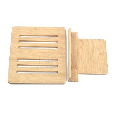 Detachable Bamboo Mobile Phone Holders AJEW-WH0165-13-1