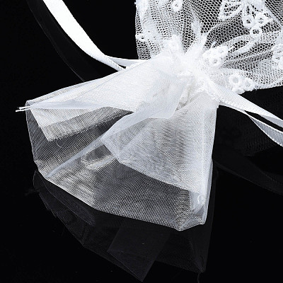 Acrylic Fibres Drawstring Gift Bags OP-Q053-003-1