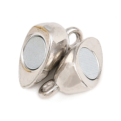 Brass Magnetic Clasps KK-CBA8A92-02P-1