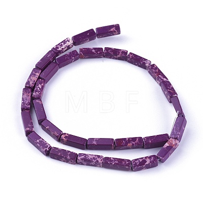 Synthetic Imperial Jasper Beads Strands G-E508-02H-1