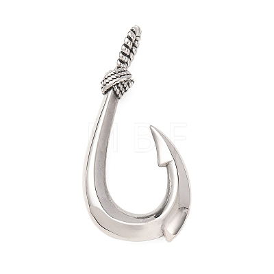 304 Stainless Steel Pendants STAS-E526-03AS-1