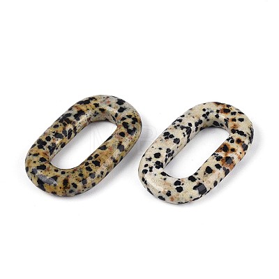 Natural Dalmatian Jasper Pendants G-Q601-12F-1