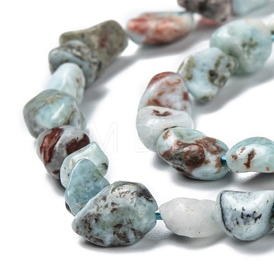 Natural Larimar Beads Strands G-G018-19-1