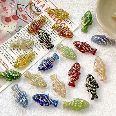 Handmade Lampwork Beads FIND-C076-10-1