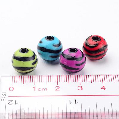 Opaque Acrylic Beads SACR-C020-51-1