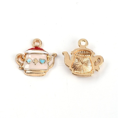 Zinc Alloy Enamel Pendant ENAM-CJC0004-22C-1