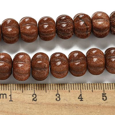 Synthetic Goldstone Beads Strands G-G142-A03-01-1