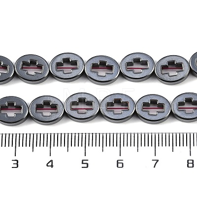 Synthetic Non-magnetic Hematite Beads Strands G-K375-C02-01-1