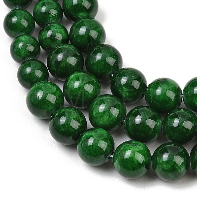 Natural Mashan Jade Graduated Beads Strands GG-CBA2AE1-A08-A-1