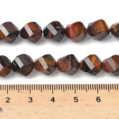 Natural Tiger Eye Beads Strands G-C267-B15-1