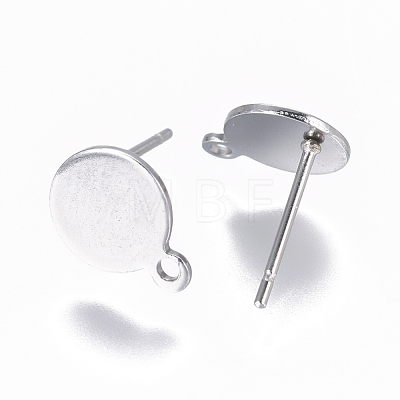 Non-Tarnish 304 Stainless Steel Ear Stud Components STAS-I120-17A-P-1