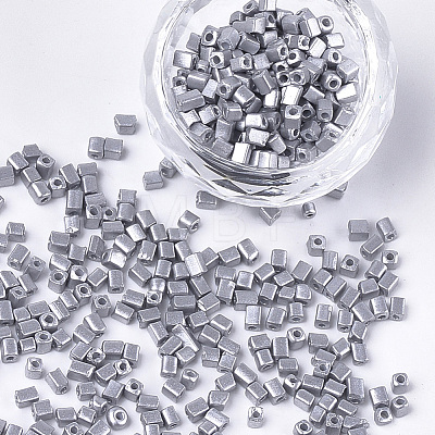 Baking Paint Glass Beads SEED-S023-11A-07-1