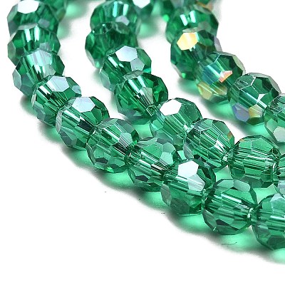 Transparent Glass Beads EGLA-A035-T4mm-B18-1