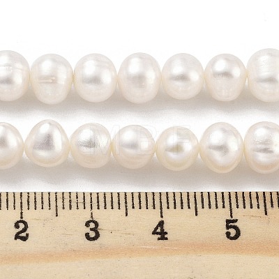 Natural Cultured Freshwater Pearl Beads Strands PEAR-C003-18C-1