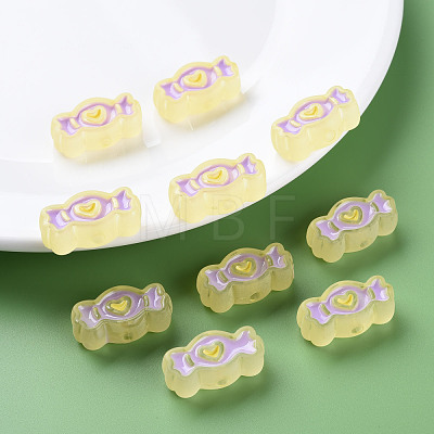 Transparent Acrylic Beads MACR-S374-05B-01-1