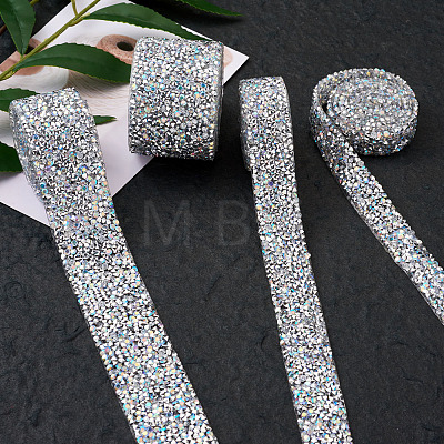 Glitter Resin Hotfix Rhinestone(Hot Melt Adhesive On The Back) OCOR-TA0001-13-1