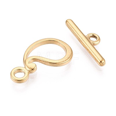 304 Stainless Steel Toggle Clasps STAS-Z153-03G-05-1