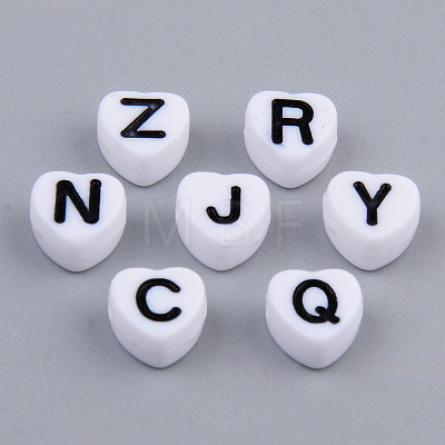 Opaque Acrylic Enamel Beads MACR-S273-37A-1