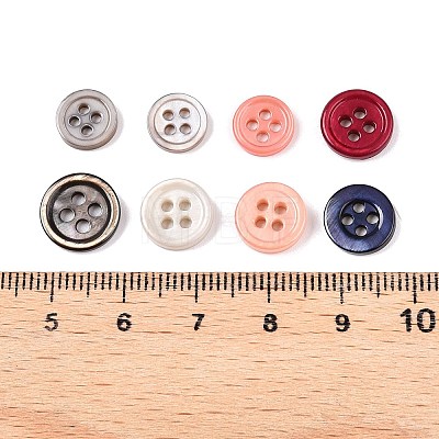 Freshwater Shell Buttons BUTT-T013-02-1