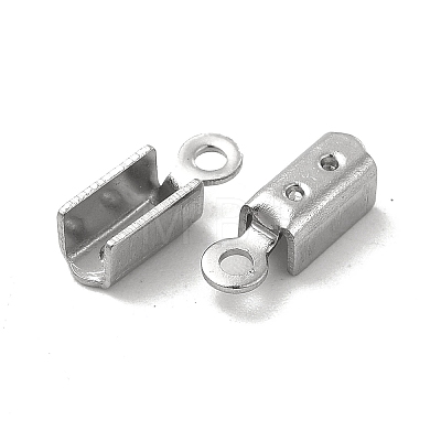 304 Stainless Steel Folding Crimp Ends STAS-P319-40P-1
