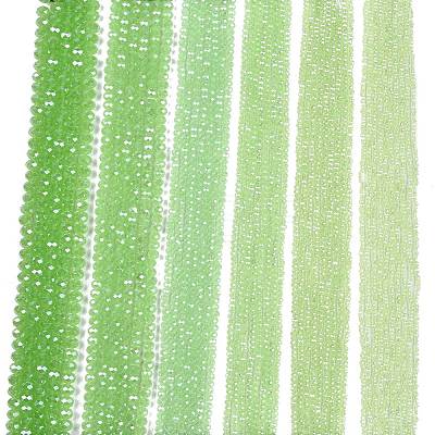 Electroplate Glass Beads Strands EGLA-A044-J1mm-A08-1