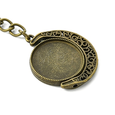 Alloy Pendant Cabochon Keychains KEYC-JKC01137-04-1