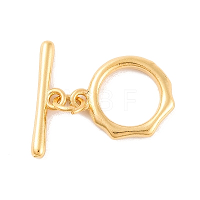 Brass Toggle Clasps LS-KK-U024-02G-1