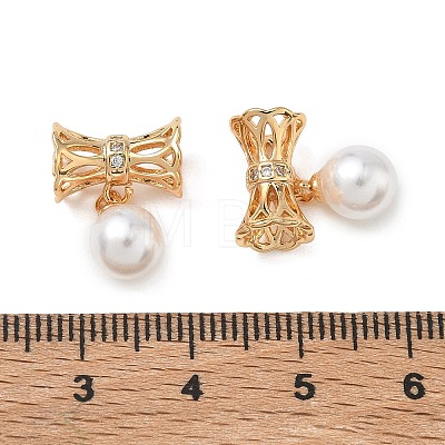 SHEGRACE Brass Micro Pave Cubic Zirconia Tube Beads XGRQ4G741-698G-1