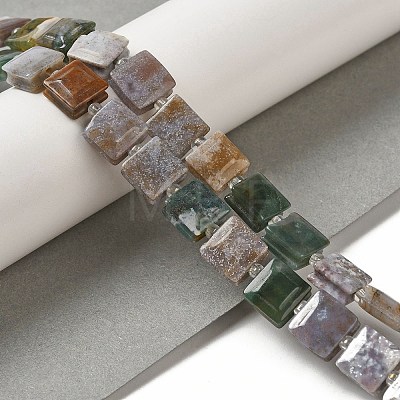 Natural Indian Agate Beads Strands G-L596-A15-01-1