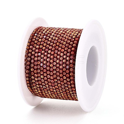 Iron Rhinestone Cup Chains CH-T006-05B-07-1