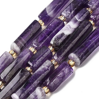 Natural Amethyst Beads Strands G-D353-A16-01-1