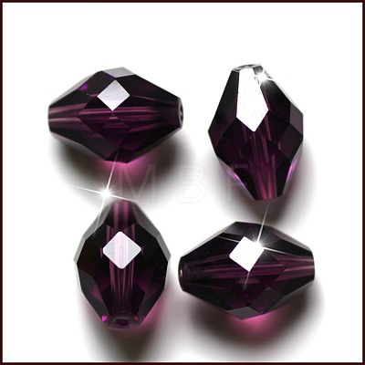 Imitation Austrian Crystal Beads SWAR-F054-11x8mm-11-1