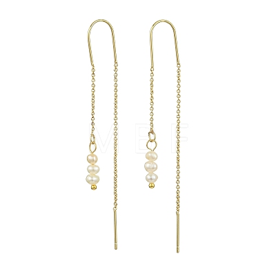 Beass Stud Earrings EJEW-JE07239-1