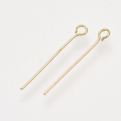 Brass Eye Pins KK-S348-405A-1