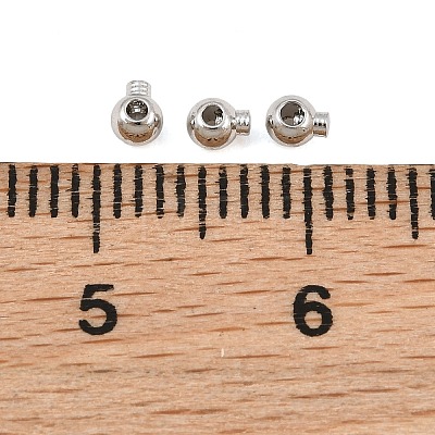 Brass Crimp Beads KK-CBA7BFE-02B-P-1