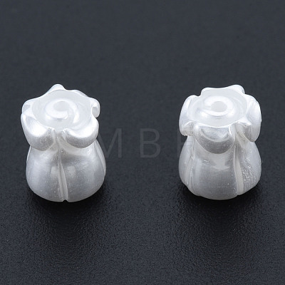 ABS Plastic Imitation Pearl Beads KY-N015-37-1