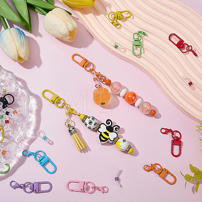 Alloy Swivel Clasps Lanyard Snap Hook FIND-SC0022-90-1