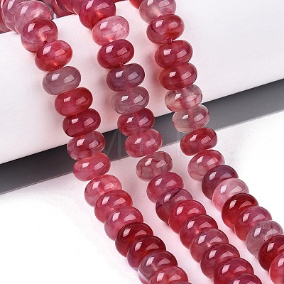 Natural Agate Beads Strands G-Q613-01E-08-1