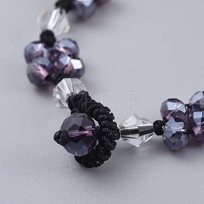 Handmade Glass Beads Bracelets BJEW-JB04673-02-1