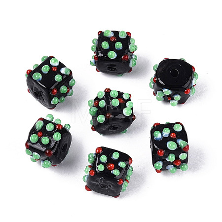 Handmade Lampwork Beads LAMP-N038-04A-1