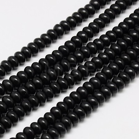 Synthetic Turquoise Beads Strands TURQ-G109-6x4mm-02-1