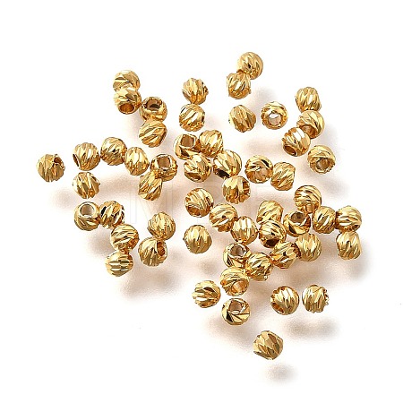 Brass Beads KK-B147-02A-G-1