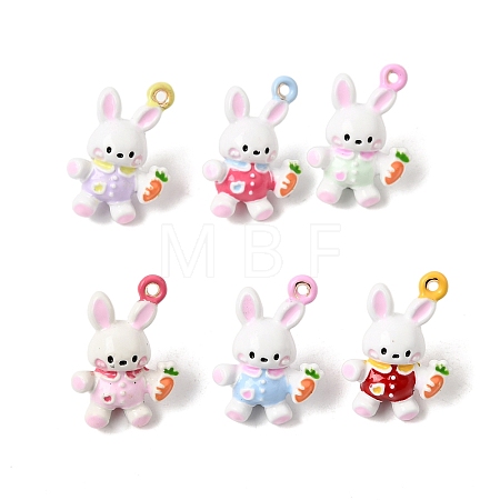 Alloy Enamel Pendants AL-CBA604F-08-1