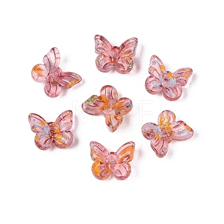 Picasso Transparent Glass Beads SEED-N012-06A-1
