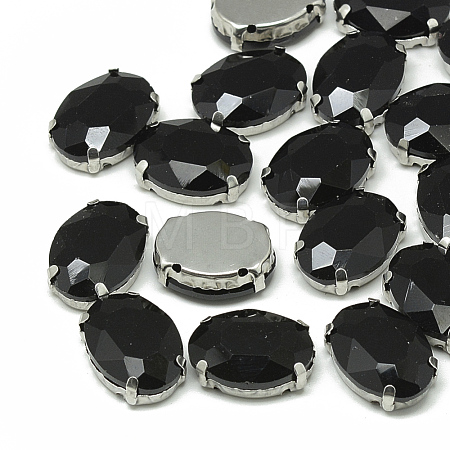 Sew on Rhinestone RGLA-T091-8x10mm-02P-1