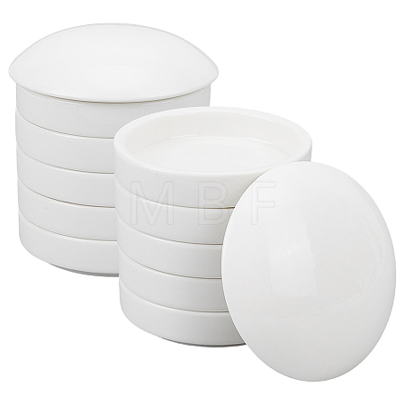 3Pcs Porcelain Ink Box AJEW-GO0005-48-1