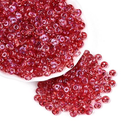 Transparent Colours Glass Seed Beads SEED-Q042-01A-A06-1