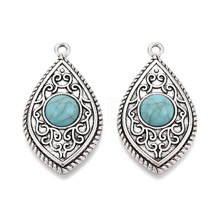 Tibetan Style Alloy Pendants FIND-CJC0020-05AS-1