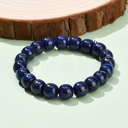 Natural Lapis Lazuli Stretch Bracelets BJEW-F523-06B-1