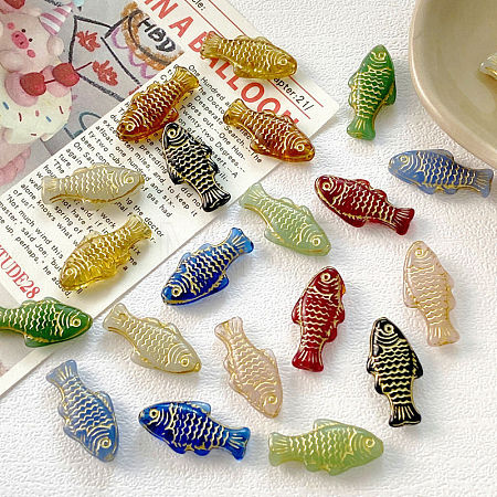 Handmade Lampwork Beads FIND-C076-10-1